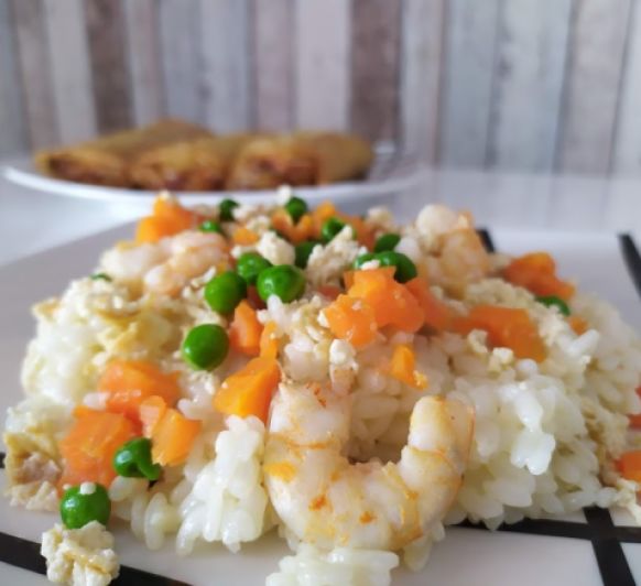 Arroz tres delicias