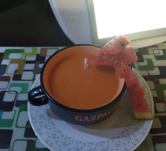 Gazpacho de sandia