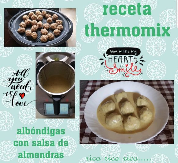 Albóndigas con salsa de almendras