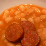 potage de habichuelas con chorizo